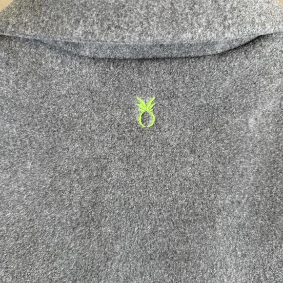 DUDLEY STEPHENS Pacific Vest Gray XL Sleeveless Longline Fleece Layering Jacket - Picture 6 of 12